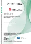 Lagerlogistik Zertifikat Inco Logistics